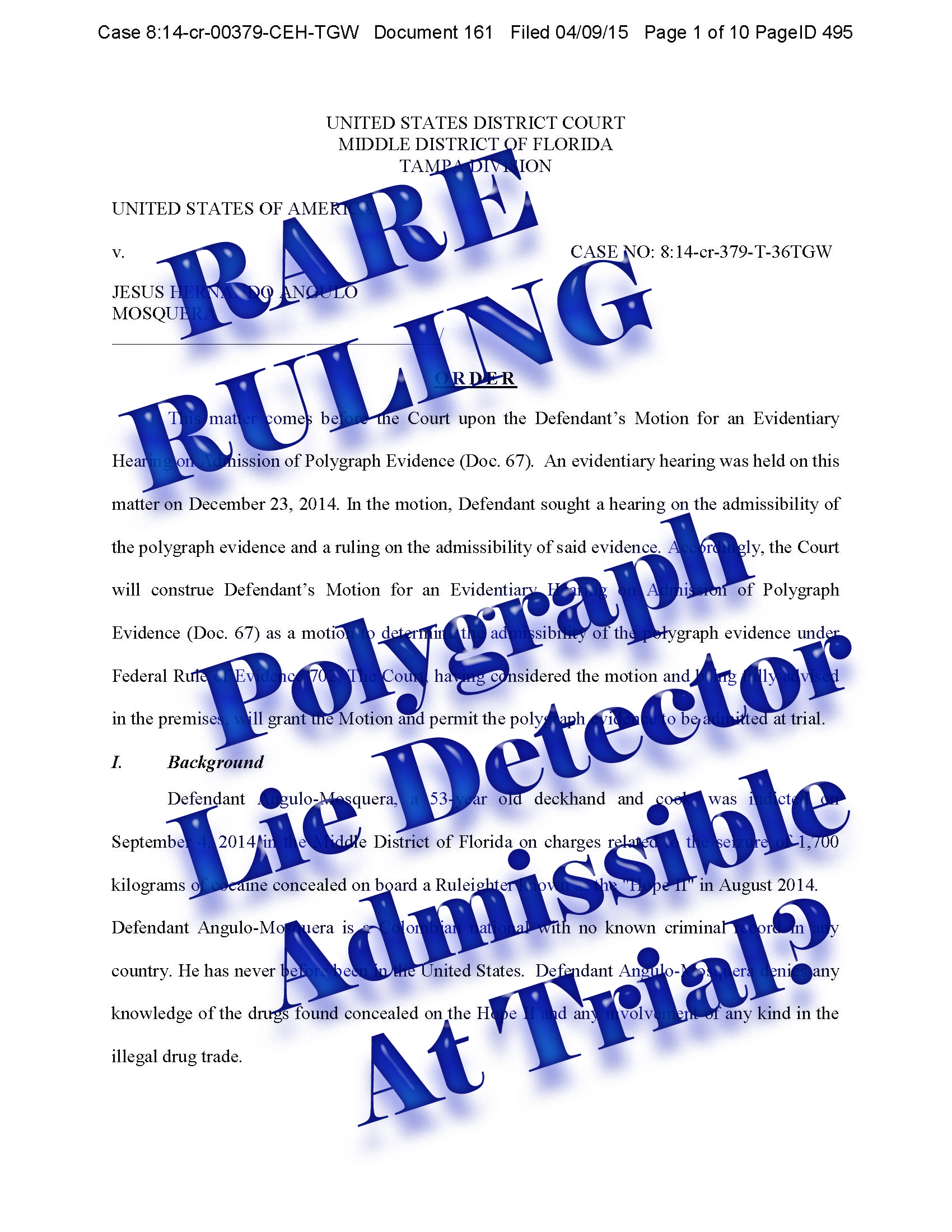 Lie Detector Polygraph